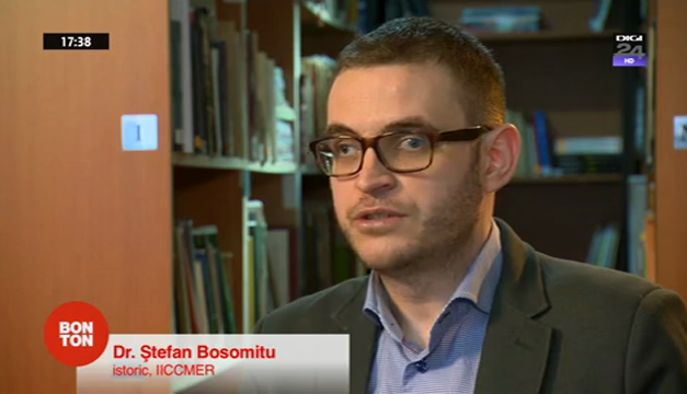 Ștefan Bosomitu, invitatul emisiunii Bonton (Digi24) din 21 decembrie 2014
